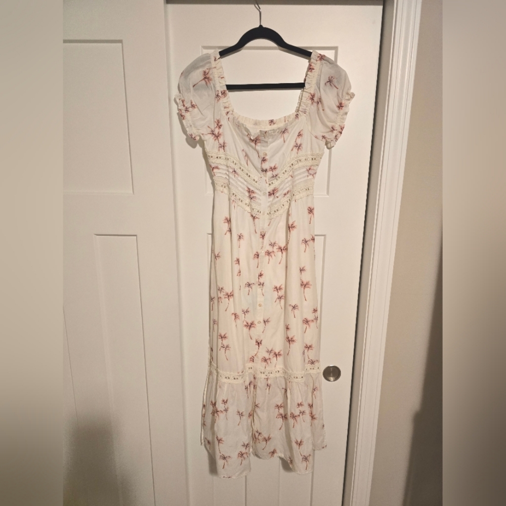 Rahi Floral Cream Dress